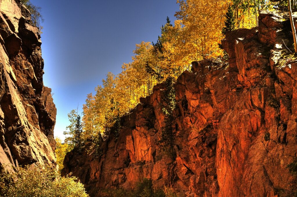 Gold Canyon road Gorgeous landscape