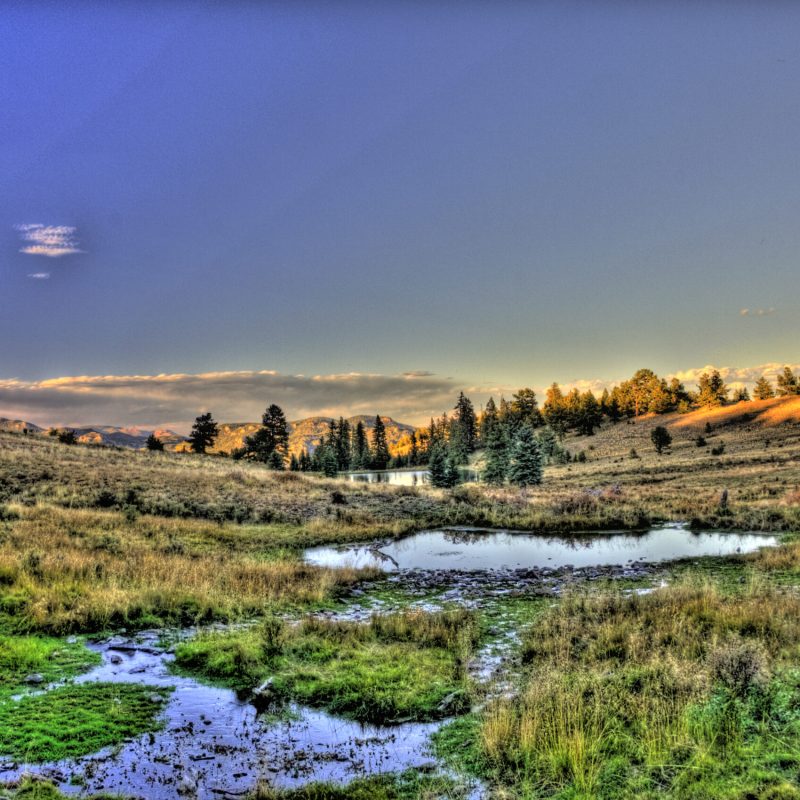 Black Mountain Gorgeous Landscape